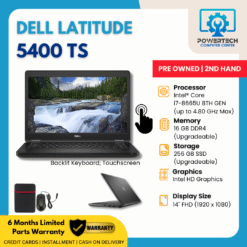 Dell Latitude 5400 i7 8th TS