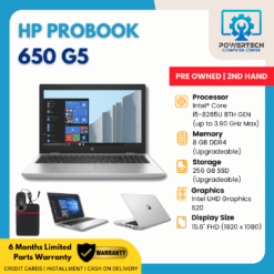 HP Probook 650 G5 i5 8th