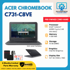 Acer Chromebook C731-C8VE