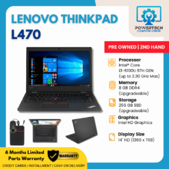 Lenovo Thinkpad L470 i3 6th