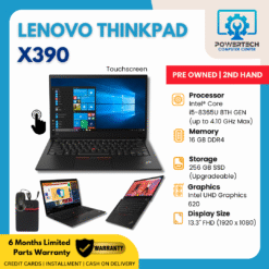 Lenovo Thinkpad X390 i5 8th (Touch)