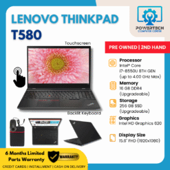Lenovo Thinkpad T580 i7 8th Touch