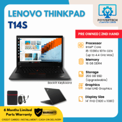 Lenovo Thinkpad T14S Gen 1 i5 10th