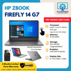 HP Zbook Firefly 14 G7 i5 10th
