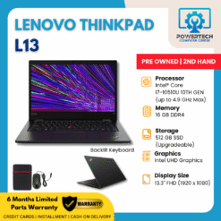 Lenovo Thinkpad L13 i7 10th 512GB