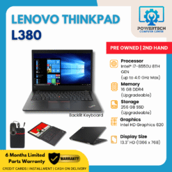 Lenovo Thinkpad L380 i7 8th