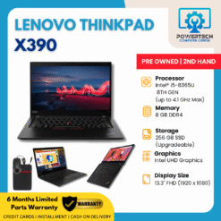 Lenovo Thinkpad X390 i5 8th
