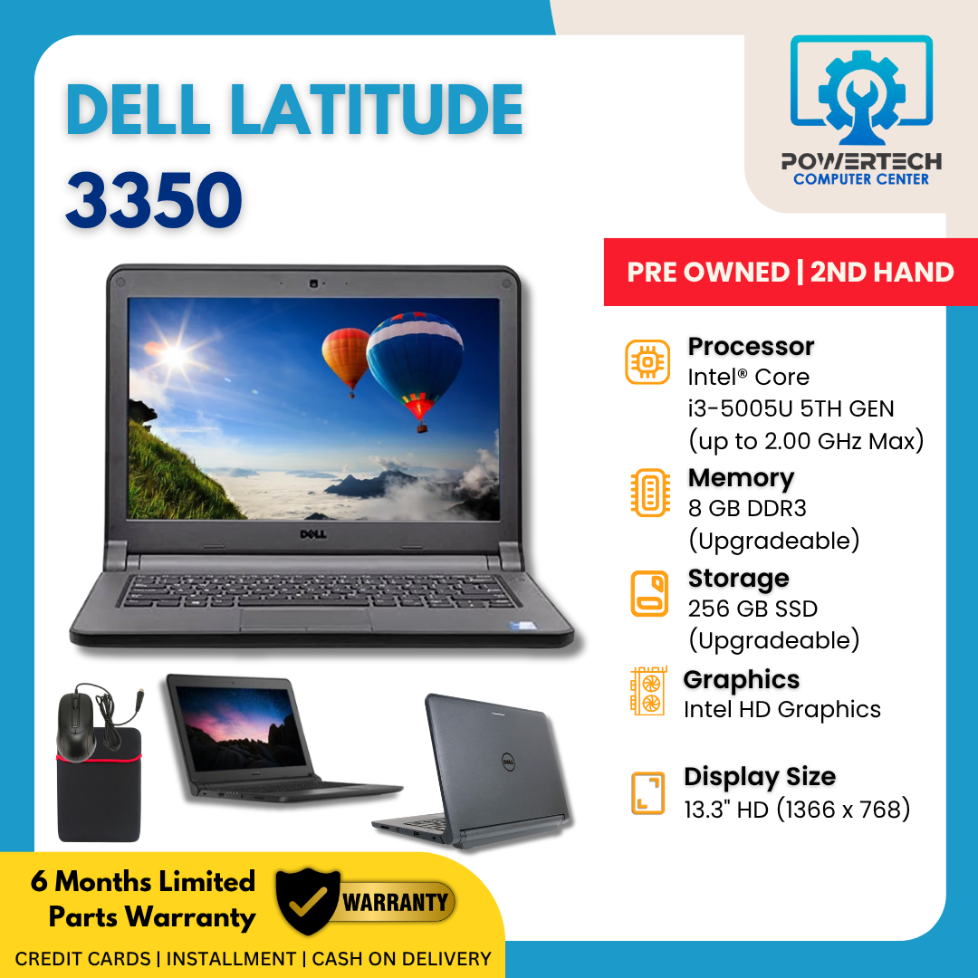 DEL-LAT-3350-256GB (No Price)