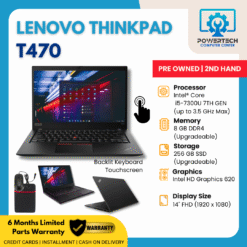 Lenovo Thinkpad T470 i5 7th