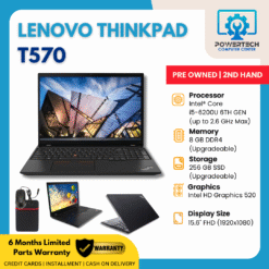 Lenovo Thinkpad T570 i5 6th