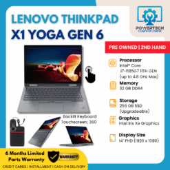 Lenovo Thinkpad X1 Yoga Gen 6 i7 11th