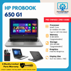 HP Probook 650 G1 i3 4th