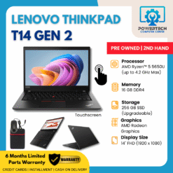 Lenovo Thinkpad T14 Gen 2a Ryzen 5