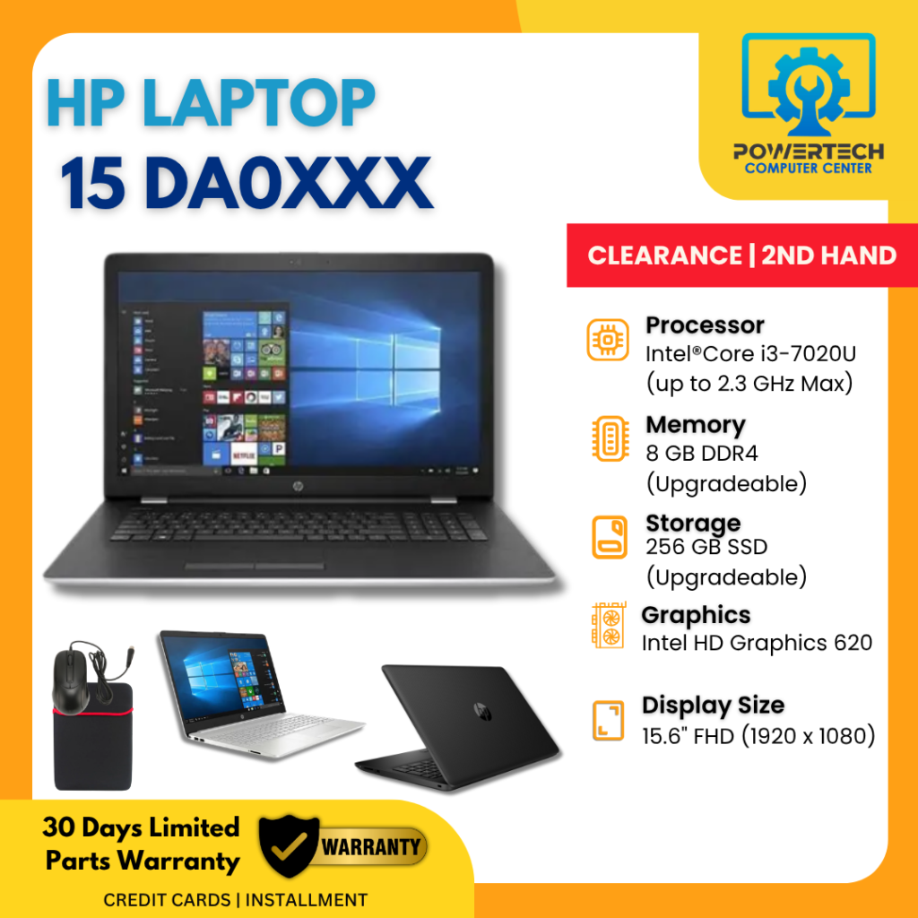 LAPTOP 15-da0xxx